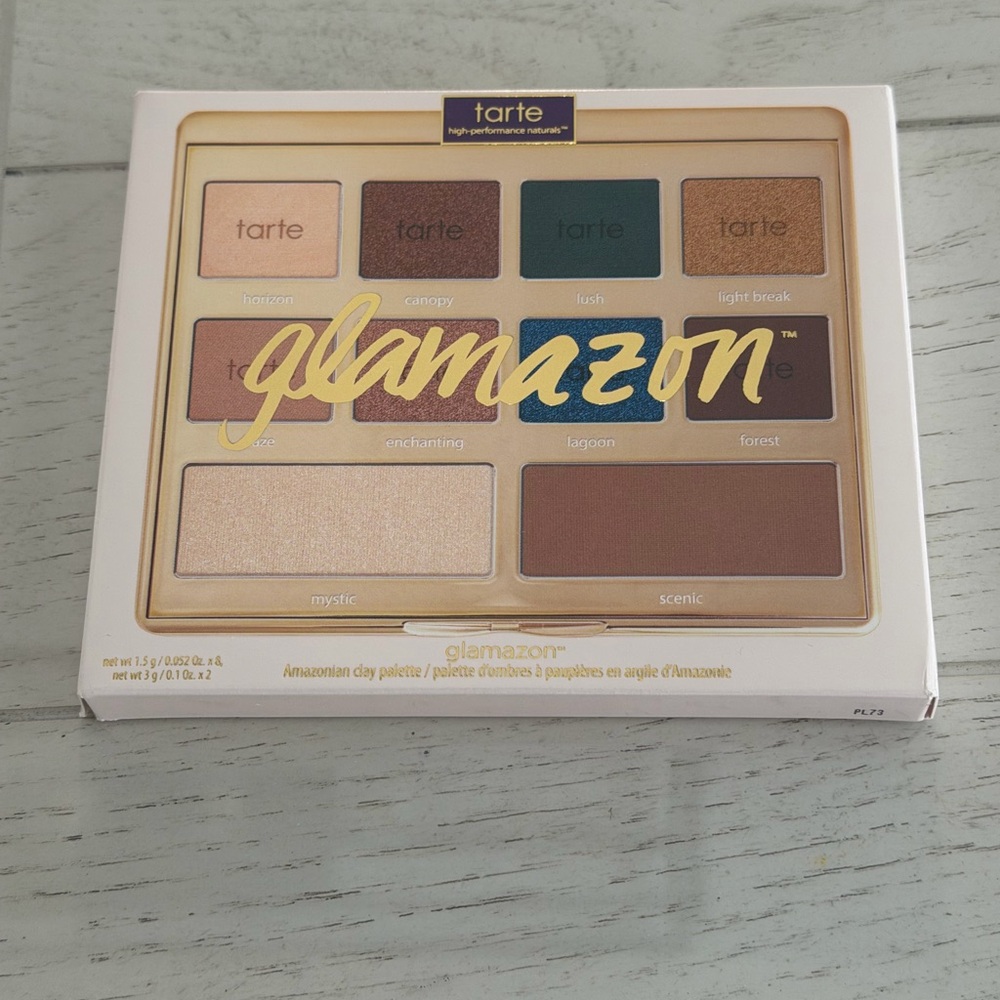 Tarte Glamazon Eyeshadow Palette - Rich Browns and Greens